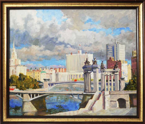 Изумрудов Валерий Сергеевич. Москва. Бородинский мост 